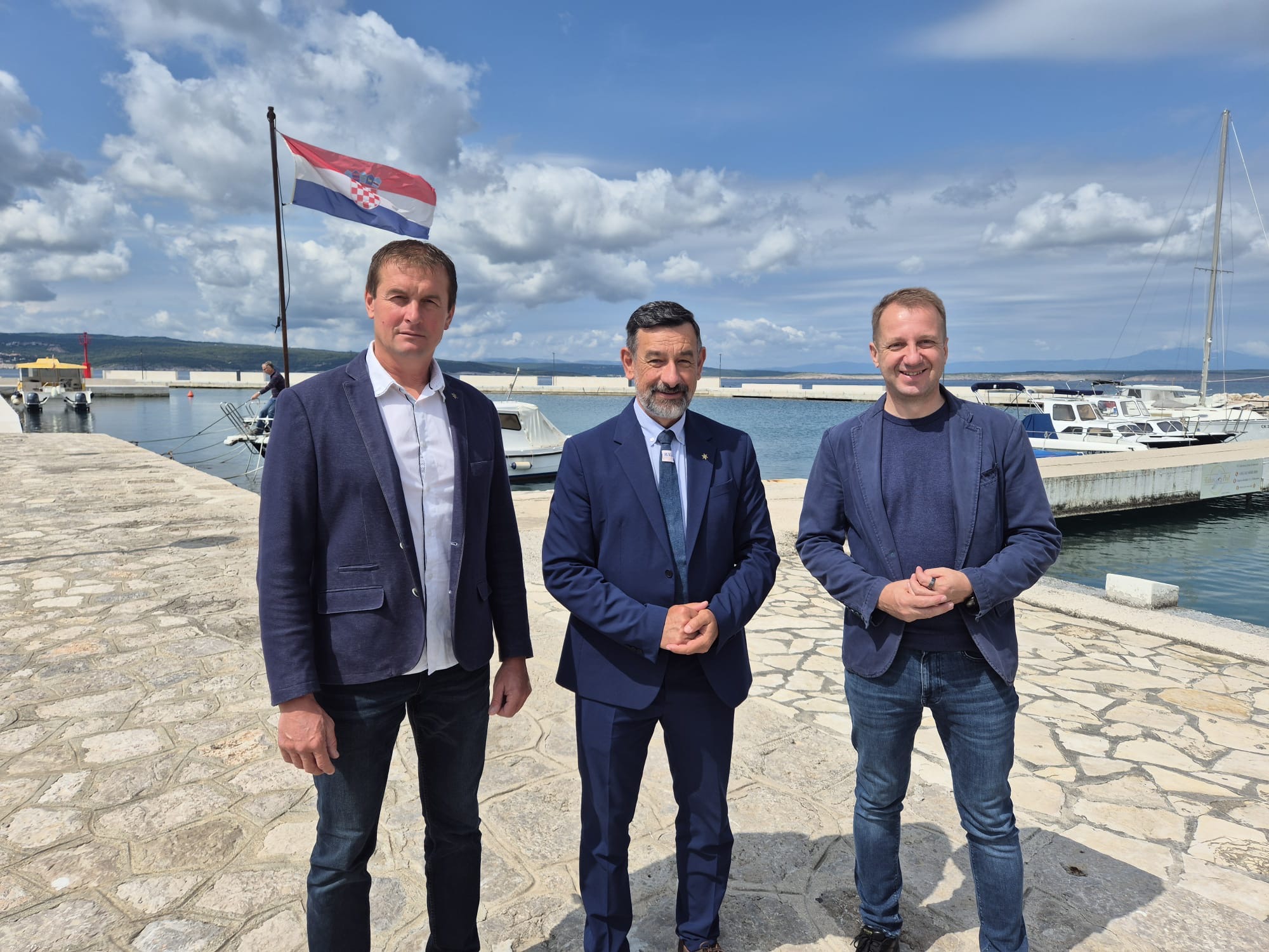 Dado Šnajdar, Nedo Pinezić i Marko Boras Mandić