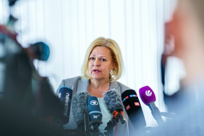 Pixsell / Njemačka tehnička ministrica u objavi klasifikacije AfD-a kao desno ektremističke organizacije