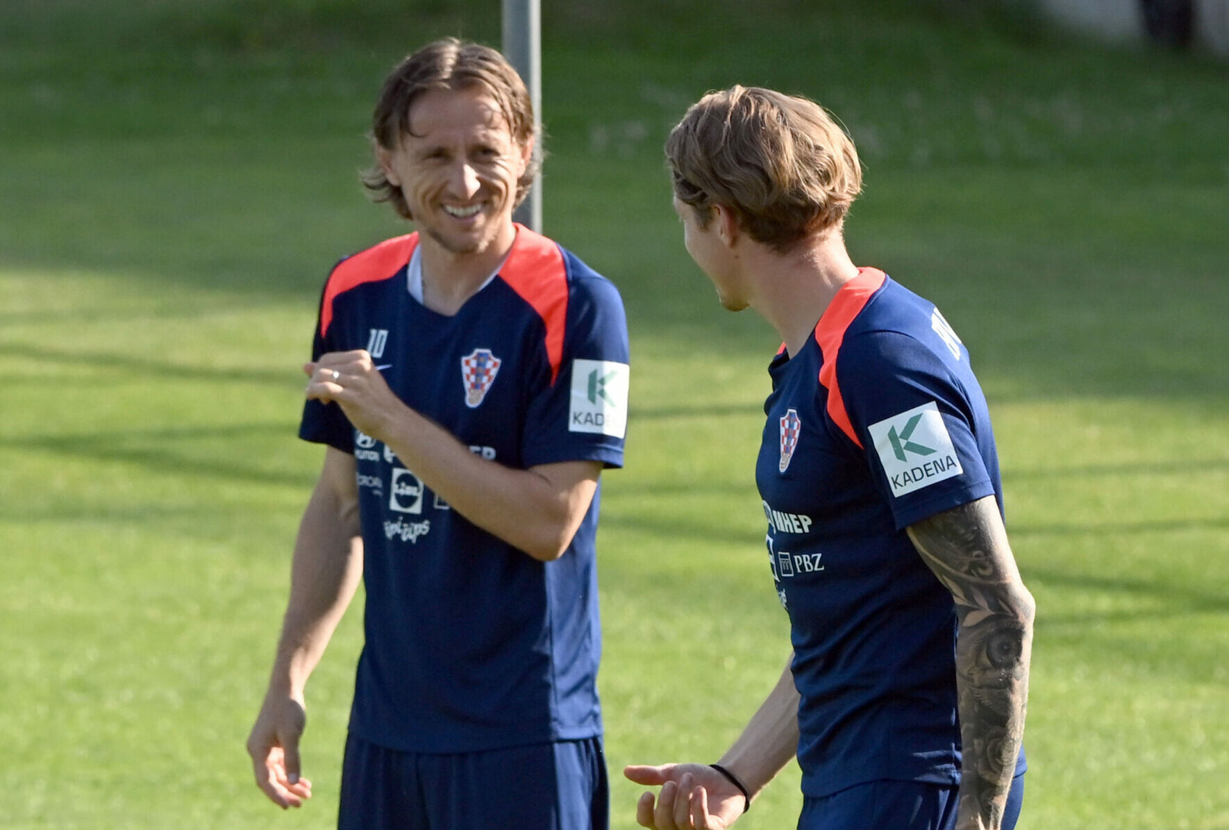 Luka Modrić posljednjih dana trenira na Rujevici i osluškuje vijest iz Italije/Foto V. KARUZA