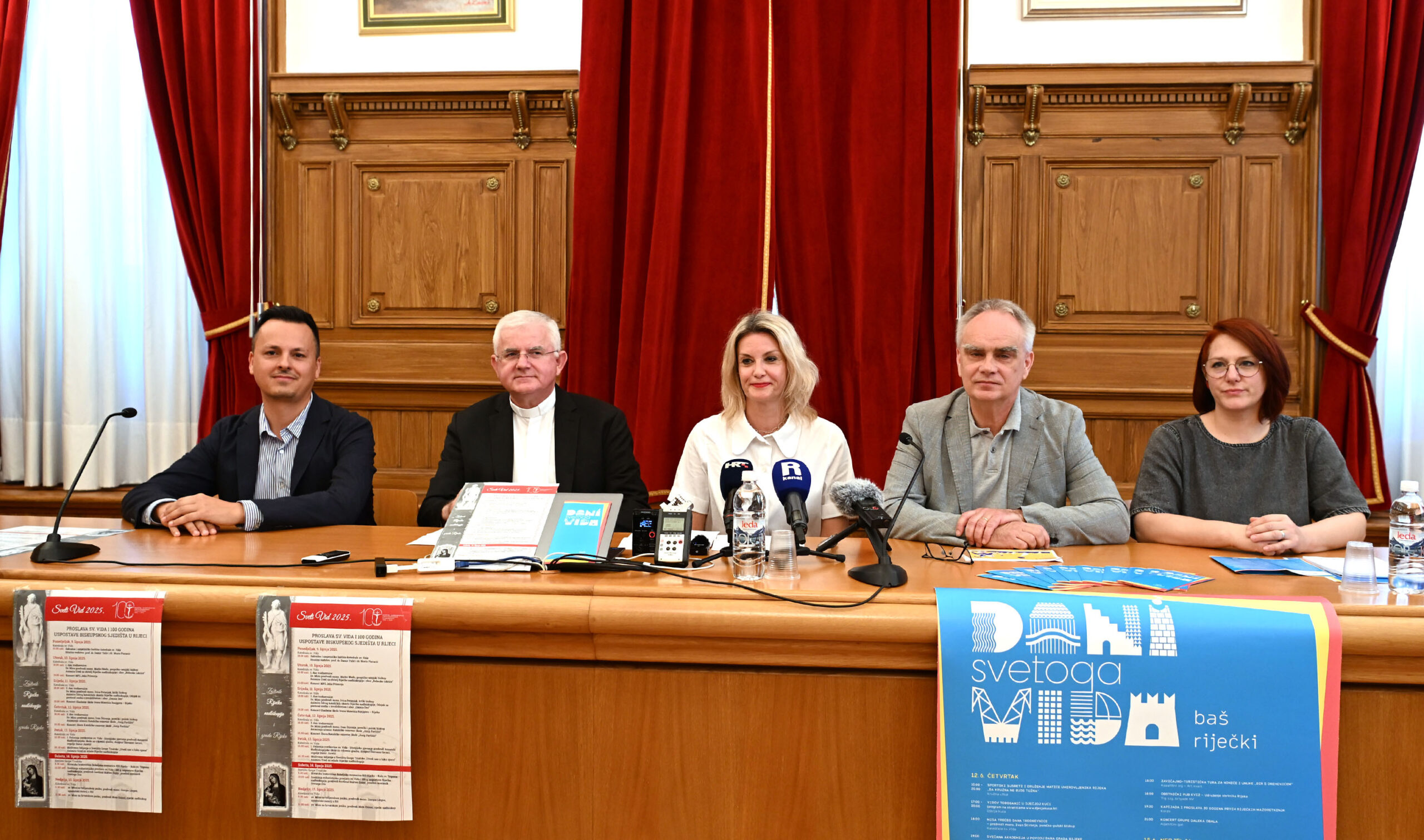 O velikom jubijelu govorili Damir Tulić, Mate Uzinić, Verena Lelas Turak, Ivica Zbašnik i Iva Marčelja / Foto Vedran Karuza