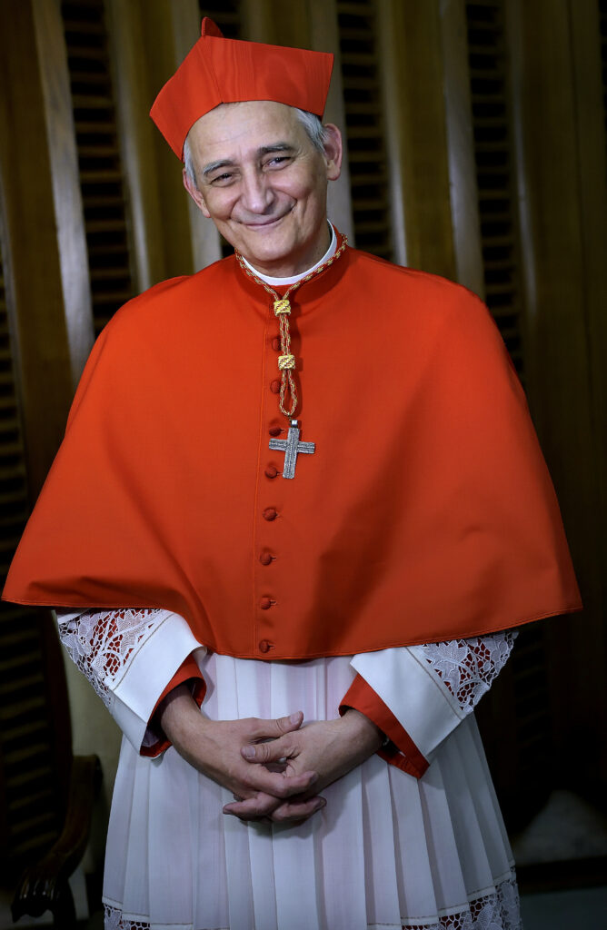 Posebni izaslanik pape Lava XIV. - kardinal Matteo Zuppi / Foto STEFANO SPAZIANI