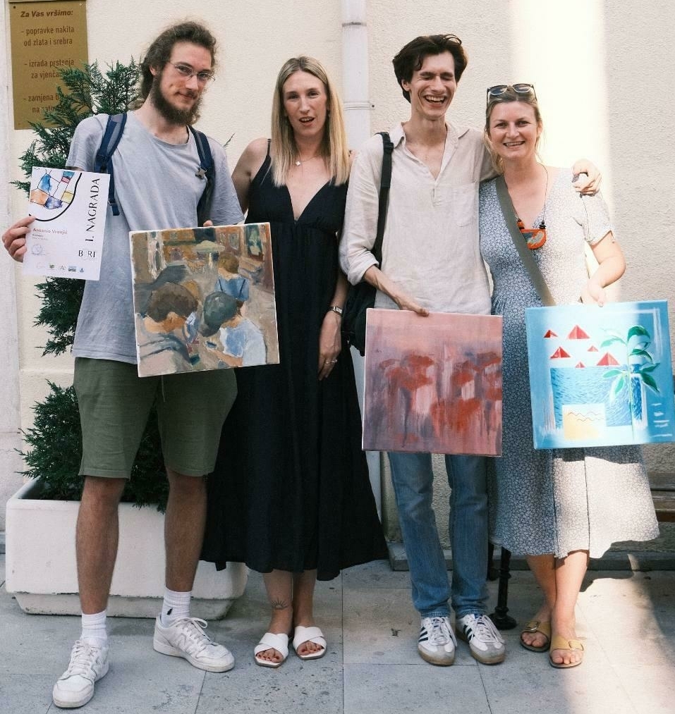 Antonio Vranjić, Petra Dusper, Romano Matasić i Nevena Živić / TZO Lovran