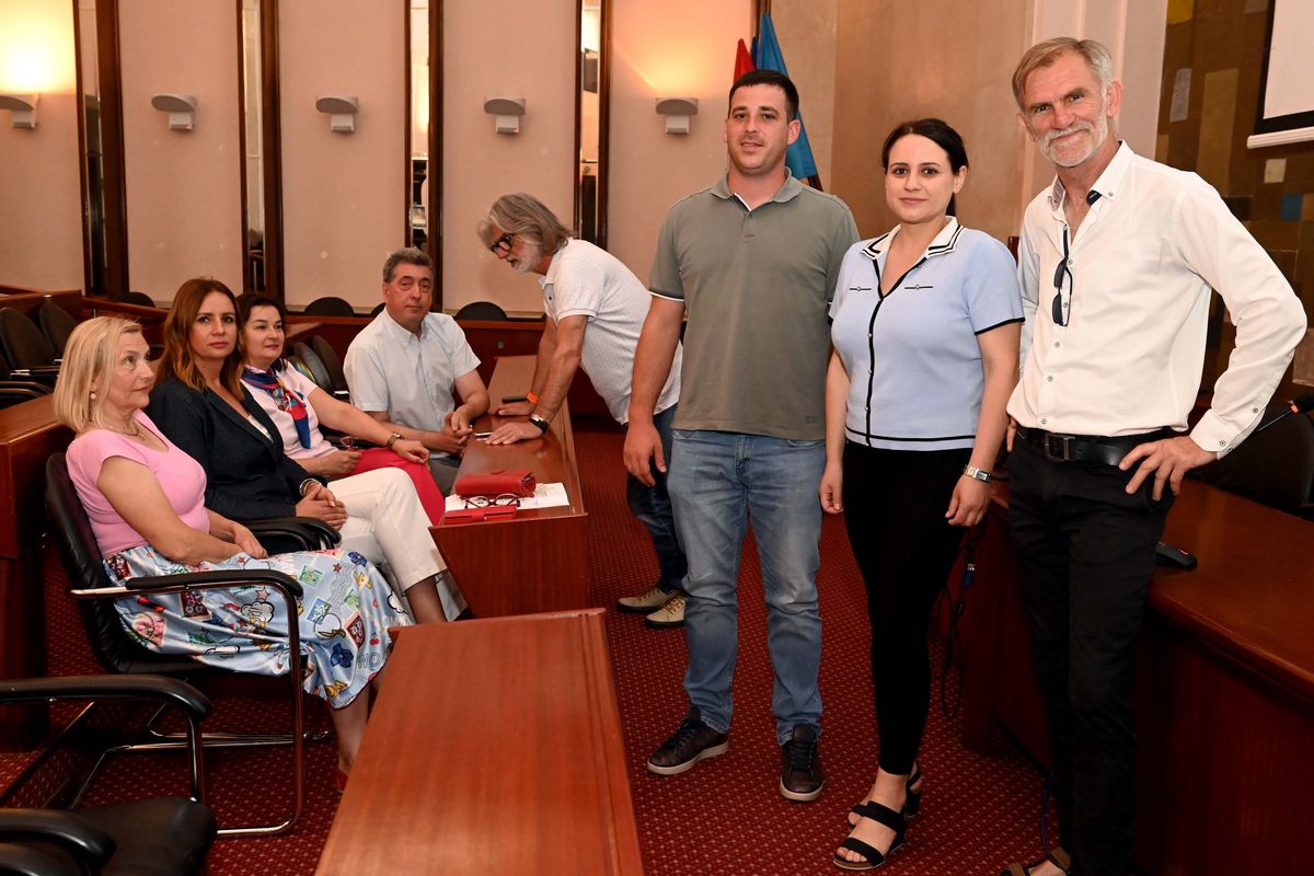 Tomislav Lukić, Tihana Kalčić i Mile Ivaštanin / Foto Marko Gracin