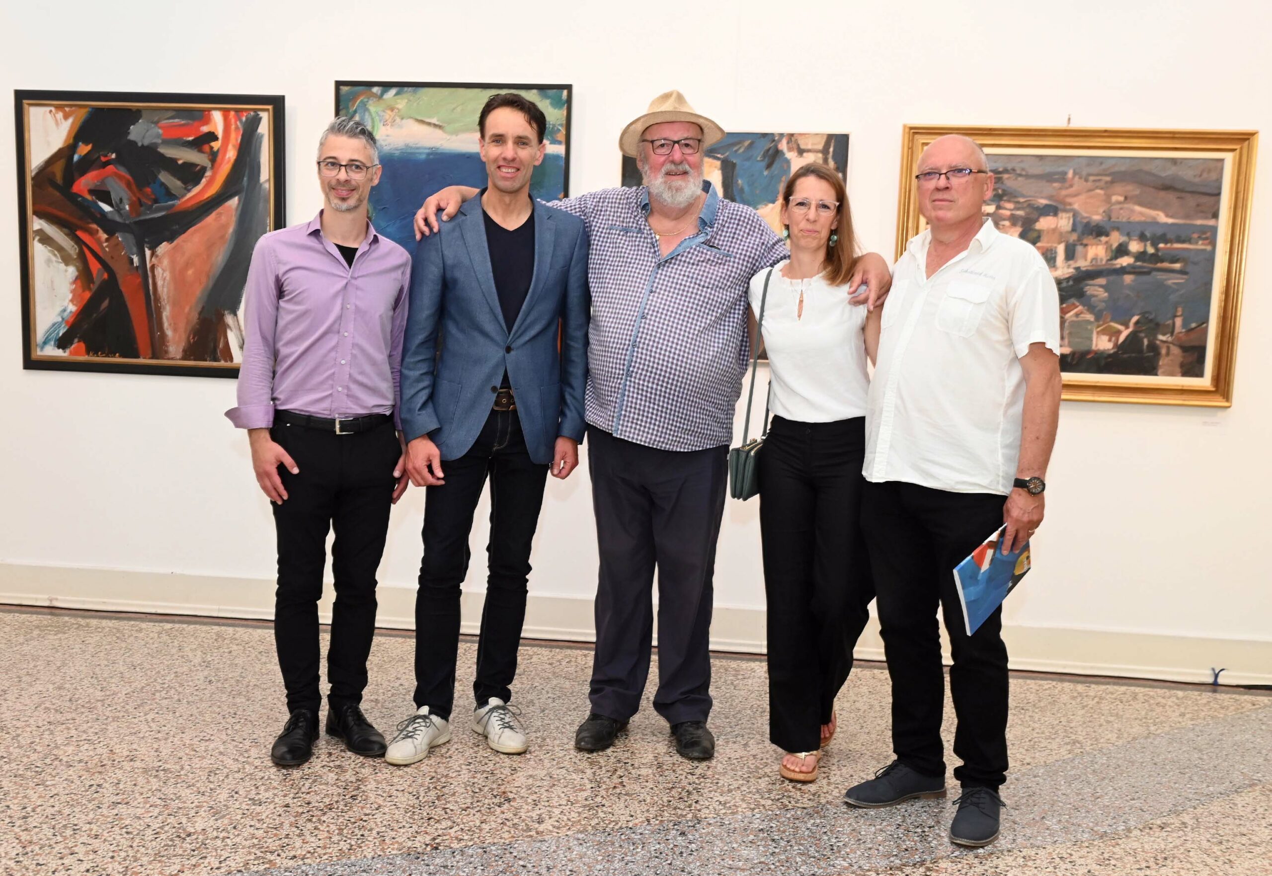Ernie G. Dešković, Fernando Kirigin, Arsen Stanić, Ira Stanić-Maruna i Ervin Dubrović / Foto Marko Gracin