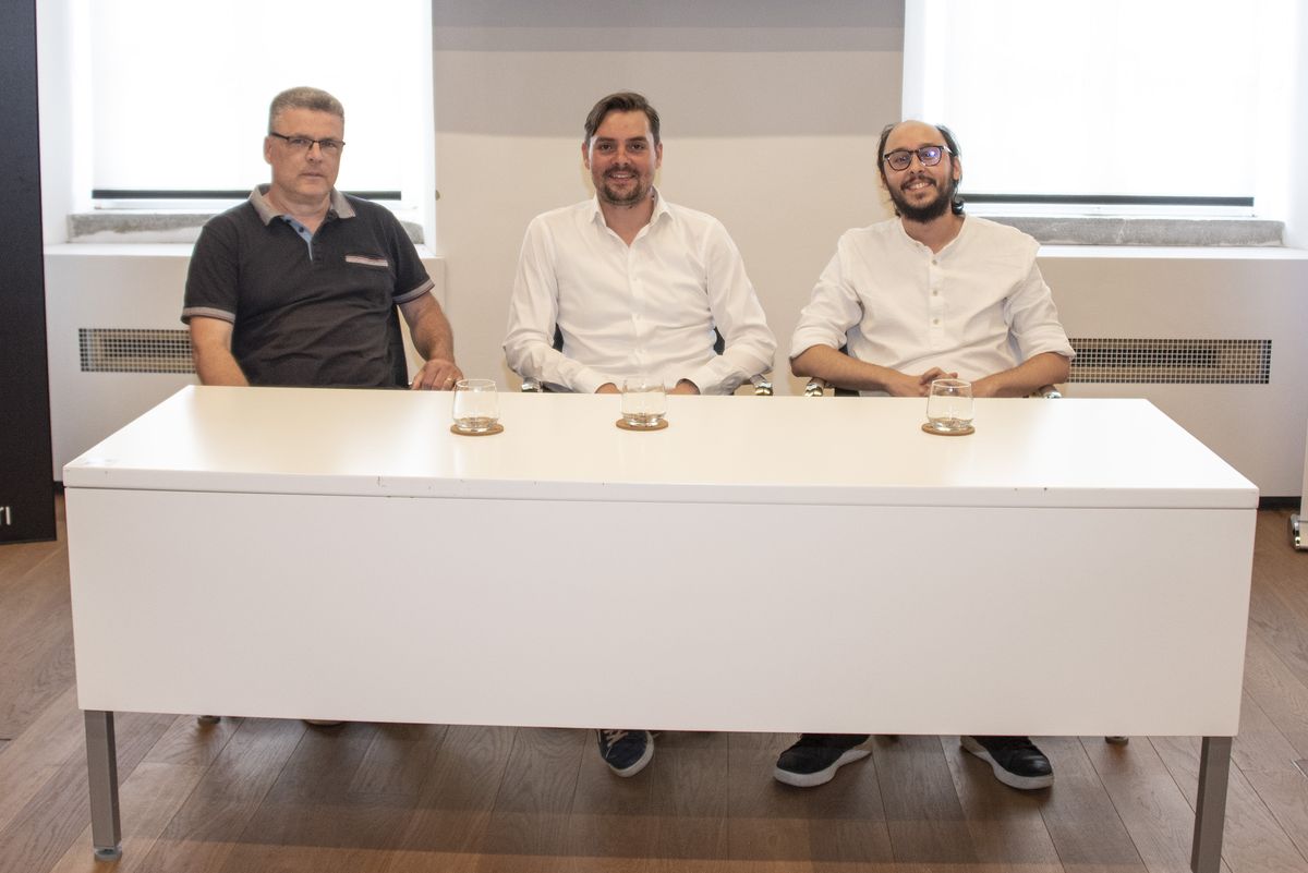 Walter Salković, Marin Gregorović i Dario Sabol / Foto Foto Andreja Malovoz