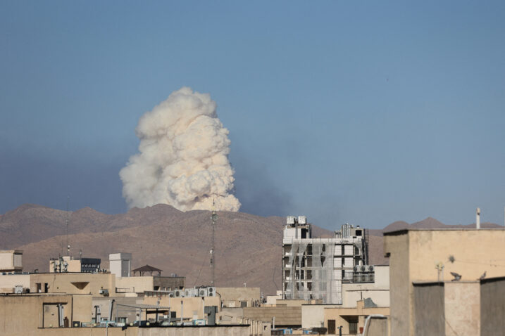 Izraelski napad na Teheran / Reuters