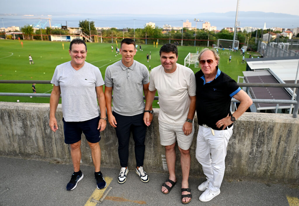 Damir Mišković, Antonini Čulina, Darko Raić Sudar i Srećko Juričić/Foto V. KARUZA