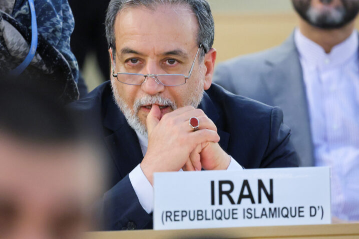 Iranski ministar vanjskih poslova Abbas Araghchi / REUTERS