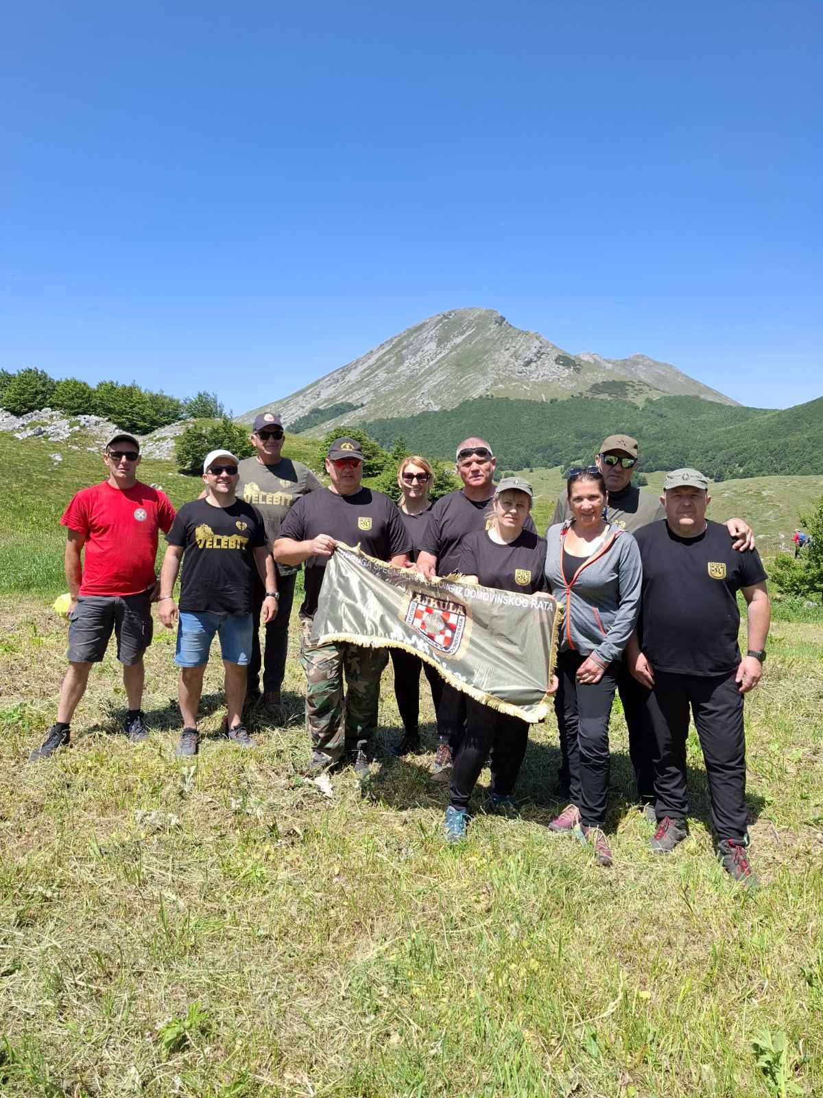 Planinarsko hodočašće u čast poginulih branitelja - Velebit / Foto: USPDR