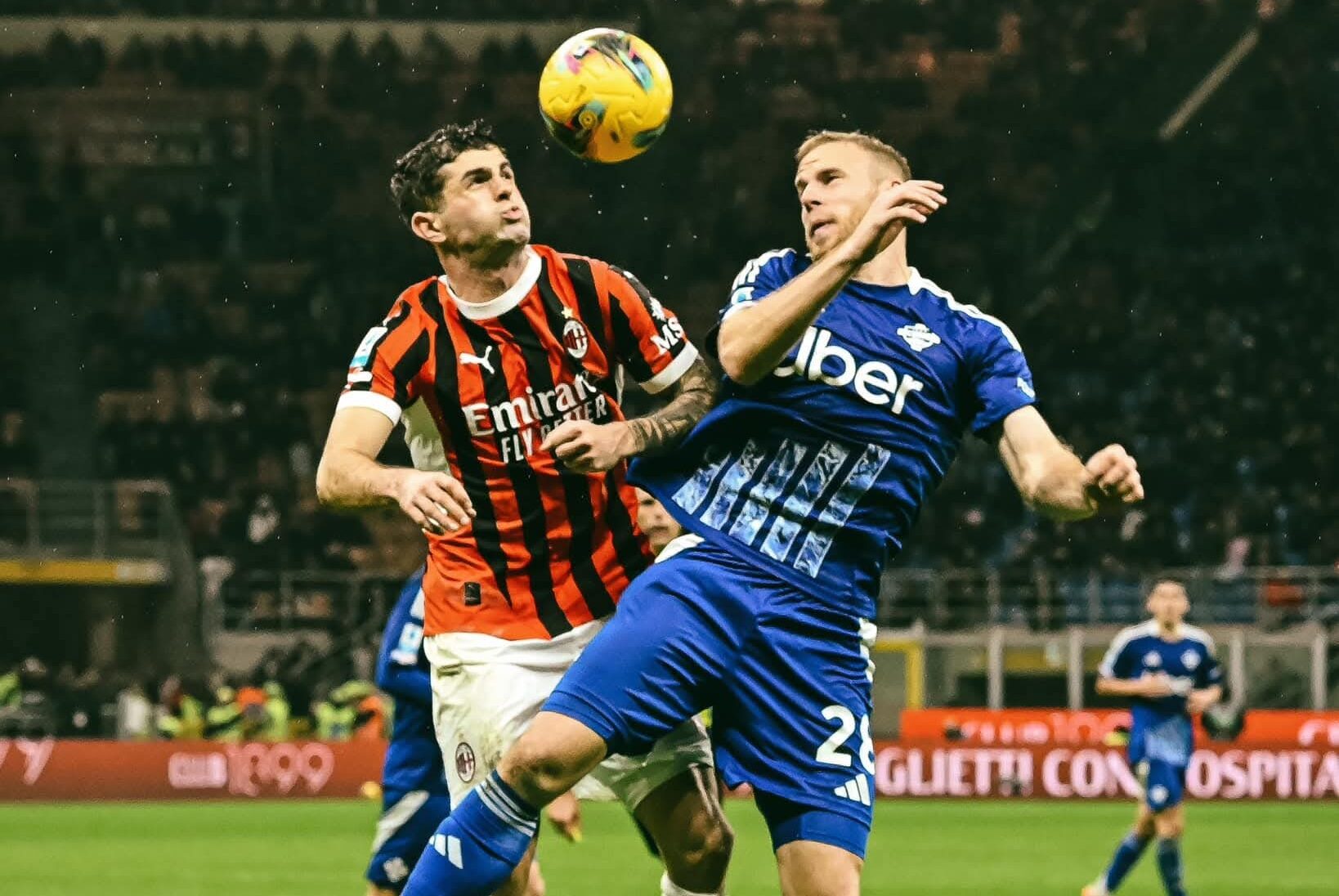 Ivan Smolčić tijekom susreta s Milanom/Foto FACEBOOK/COMO 1907