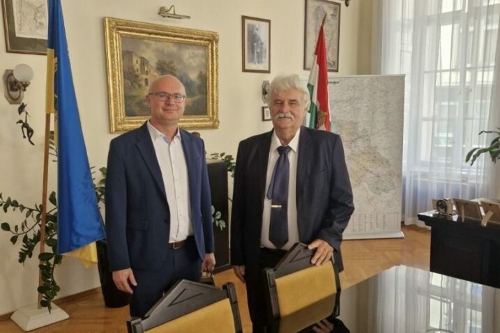 Zamjenik župana PGŽ-a Toni Štimac susreo se sa županom Pešte Szabóm / Foto PGŽ