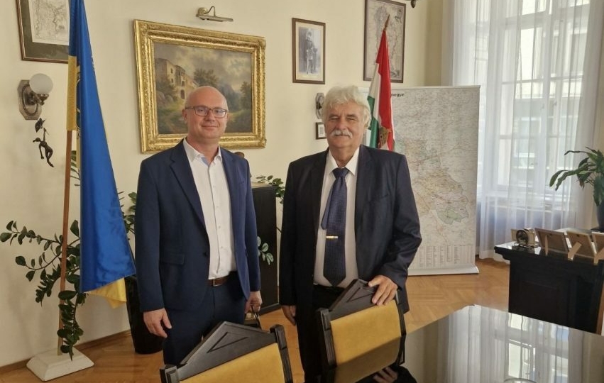 Zamjenik župana PGŽ-a Toni Štimac susreo se sa županom Pešte Szabóm / Foto PGŽ