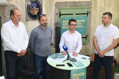 Dean Jurčić, Zoran Majstorović, Saša Matovina i Damjan Grbac / Foto: Maro Gracin