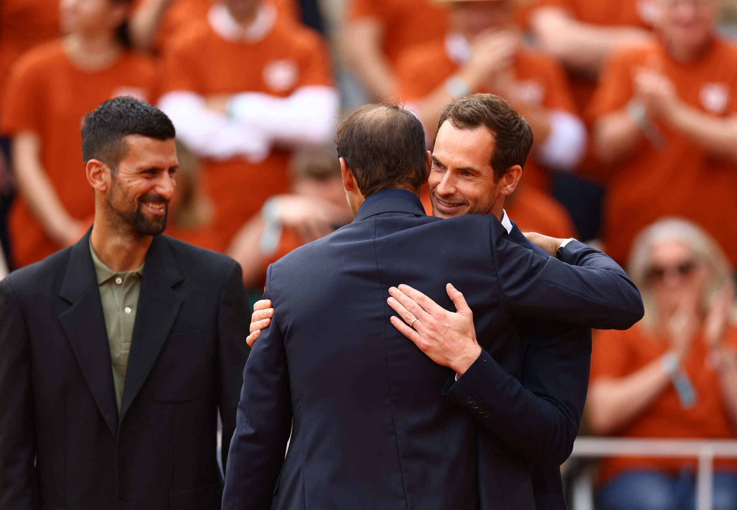 Novak Đoković, Rafa Nadal i Andy Murray/Foto REUTERS