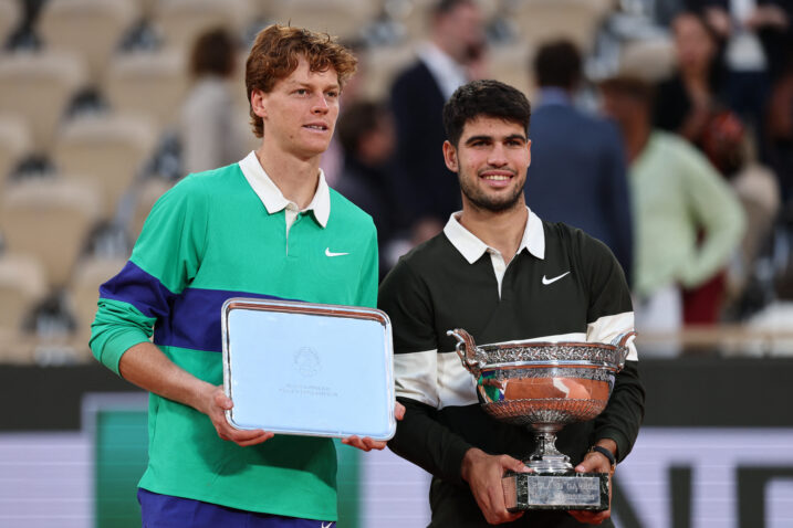 Jannik Sinner i Carlos Alcaraz/Foto REUTERS
