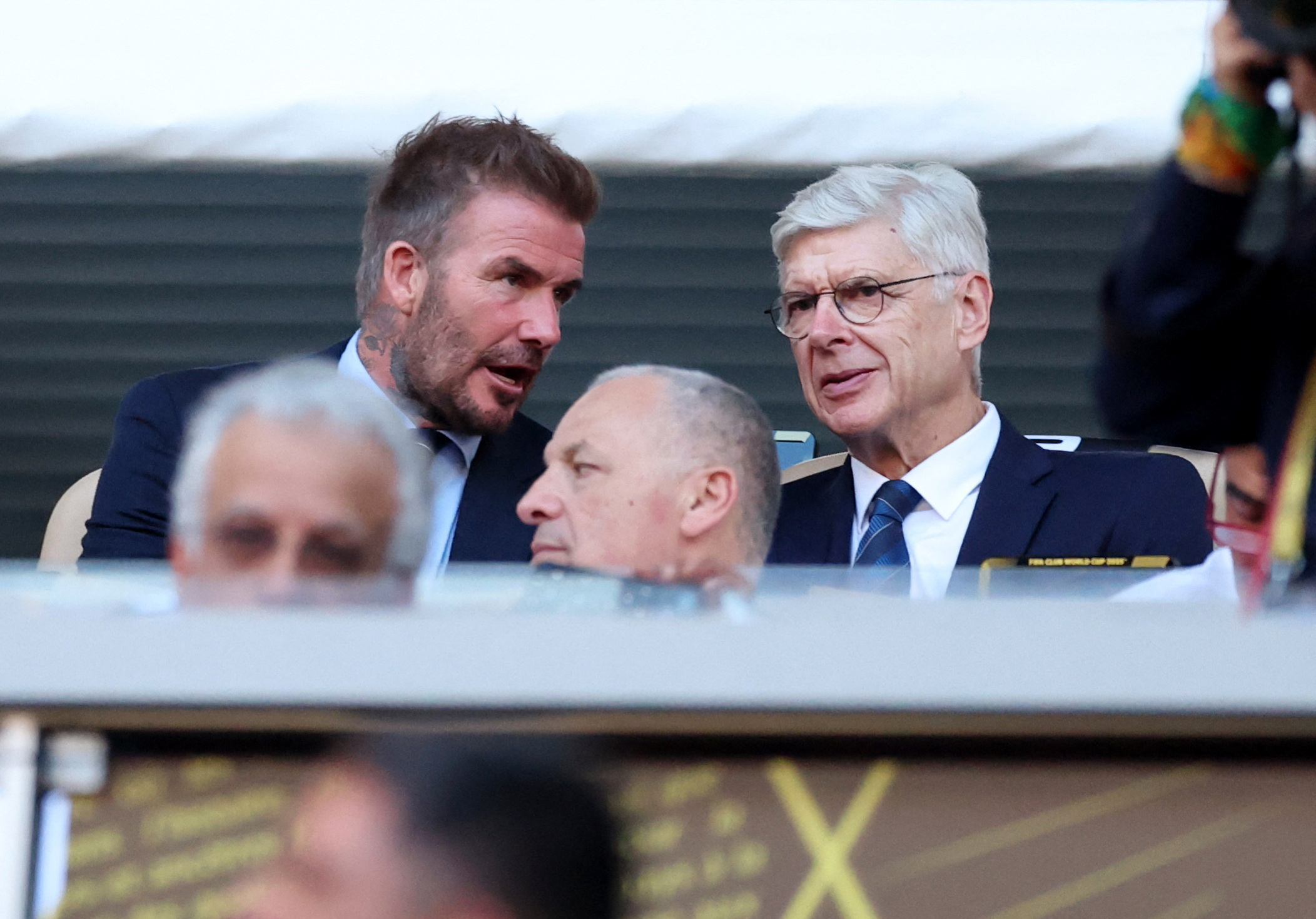 David Beckham i Arsene Wenger/Foto REUTERS