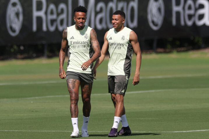 Eder Militao i Kylian Mbappe/Foto REUTERS