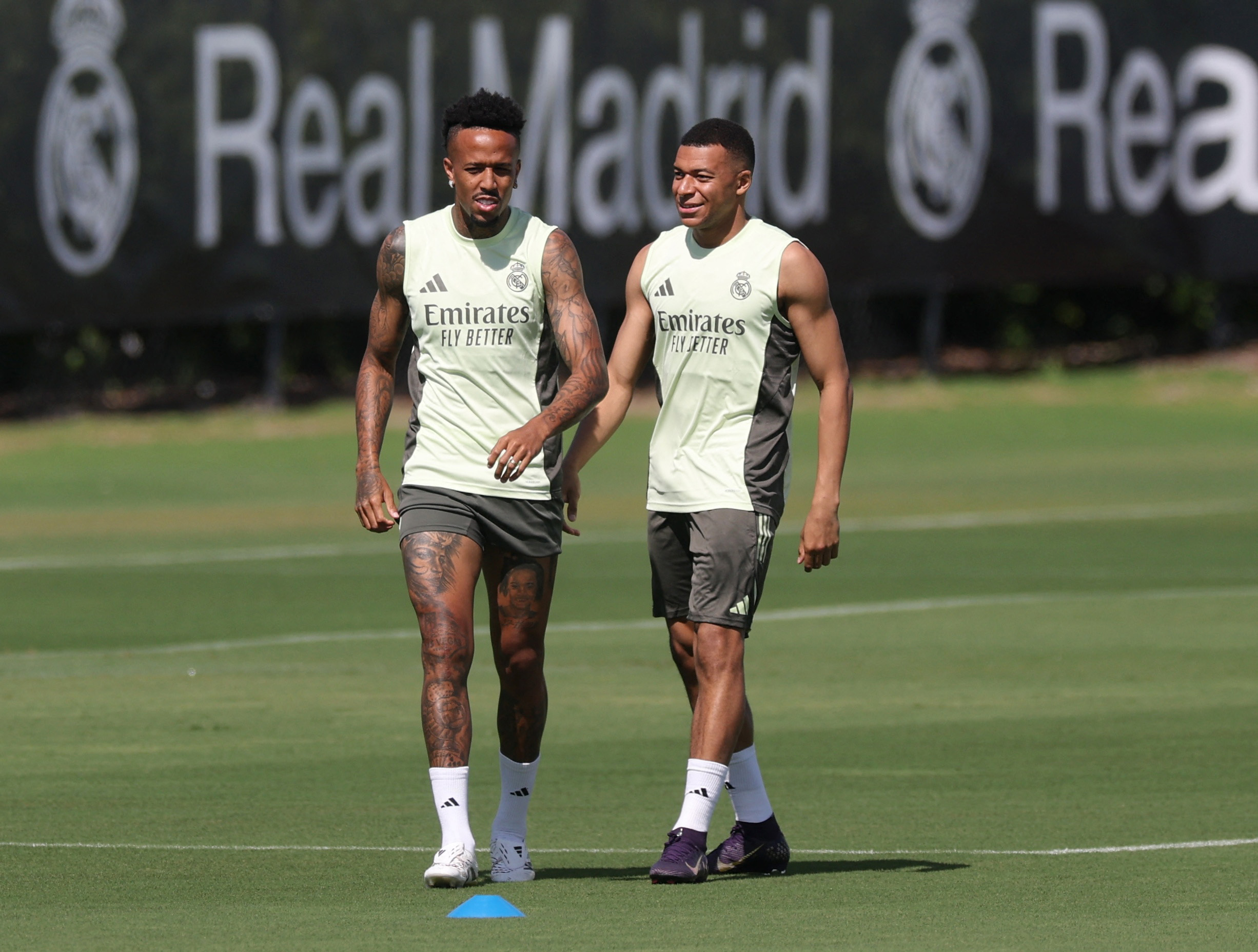 Eder Militao i Kylian Mbappe/Foto REUTERS