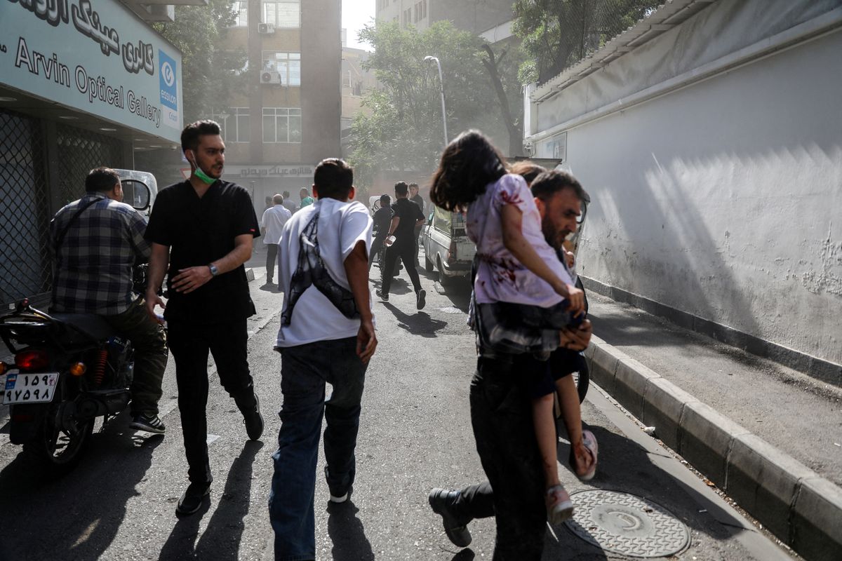 Izraelski napad na Teheran / Reuters