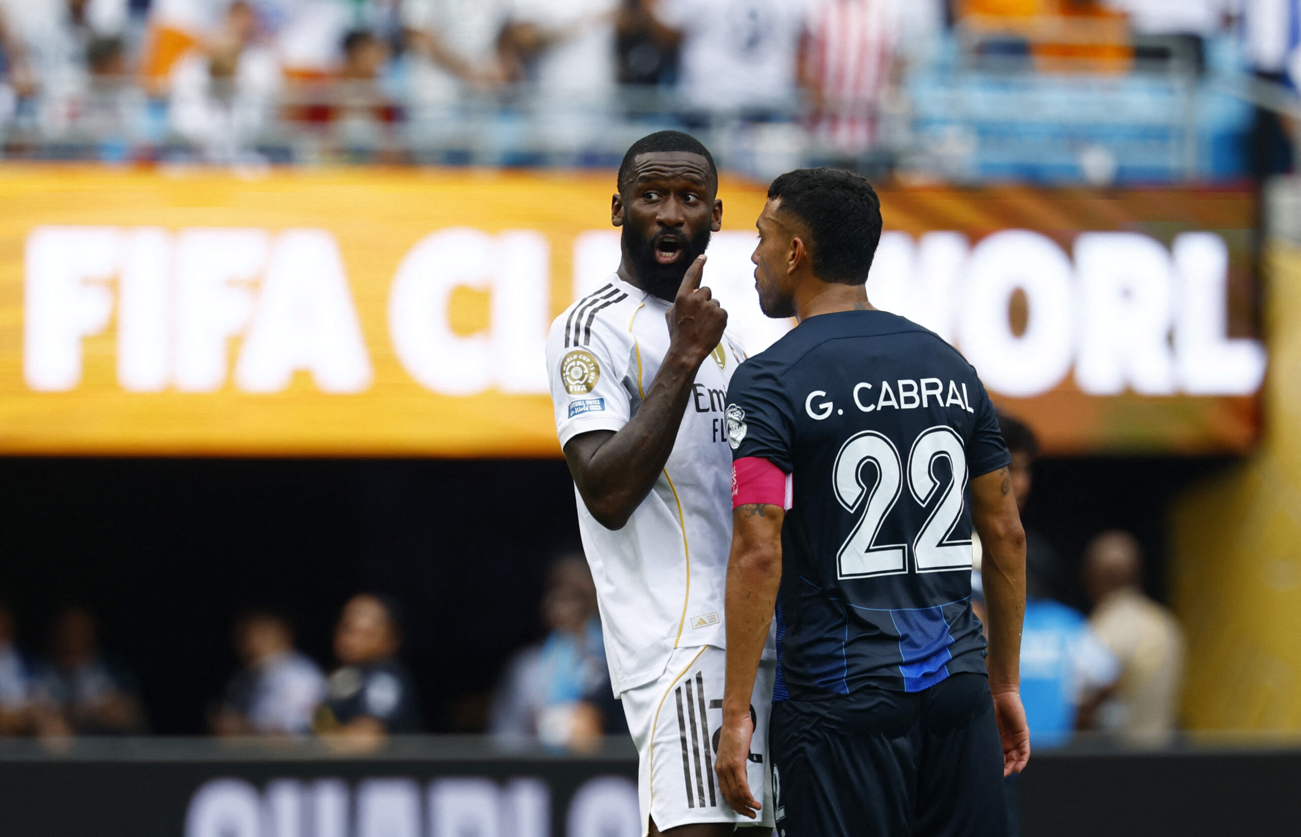 Antonio Rudiger i Gustavo Cabral/Foto REUTERS