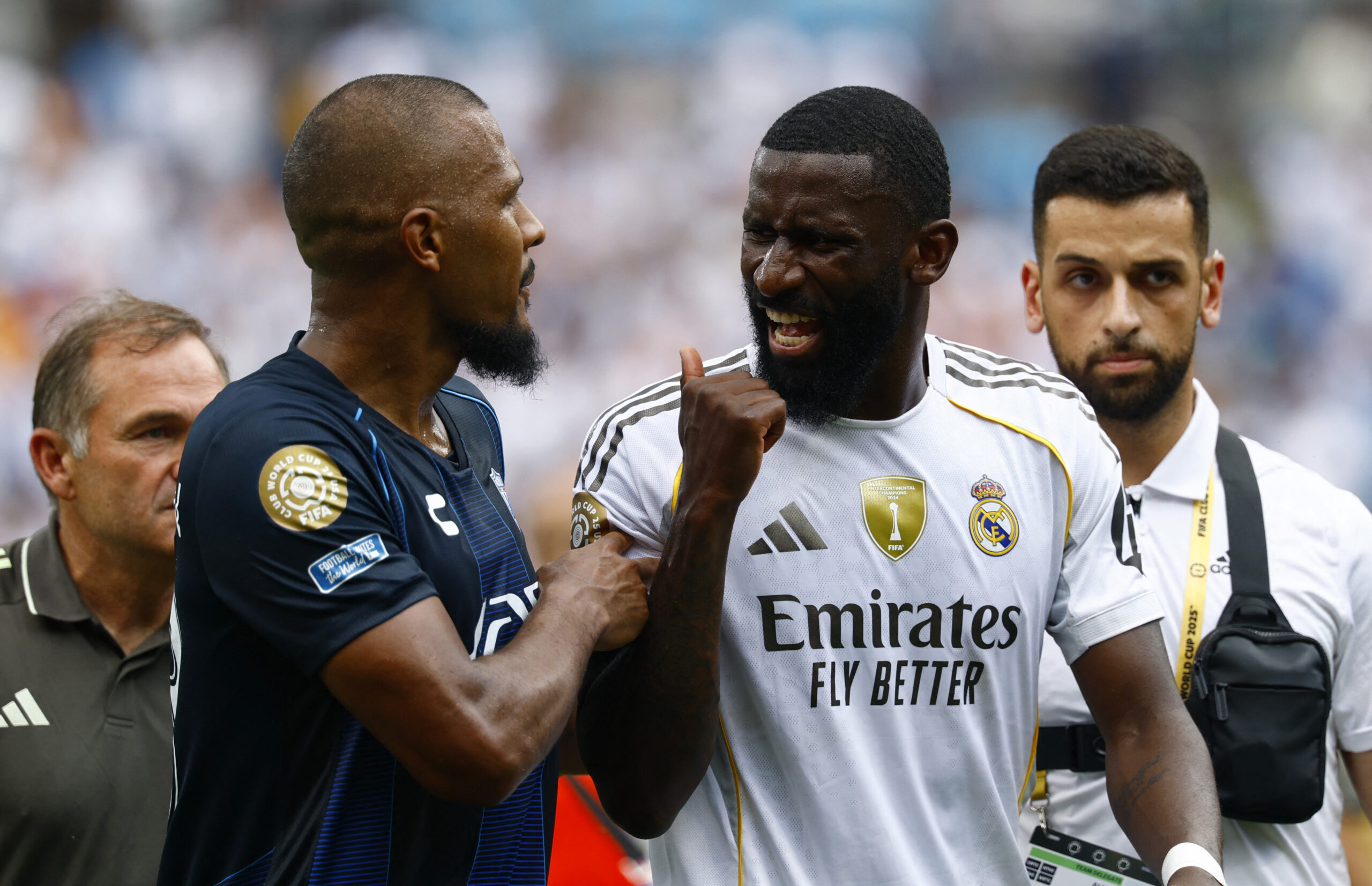Salomon Rondon i Antonio Rudiger/Foto REUTERS
