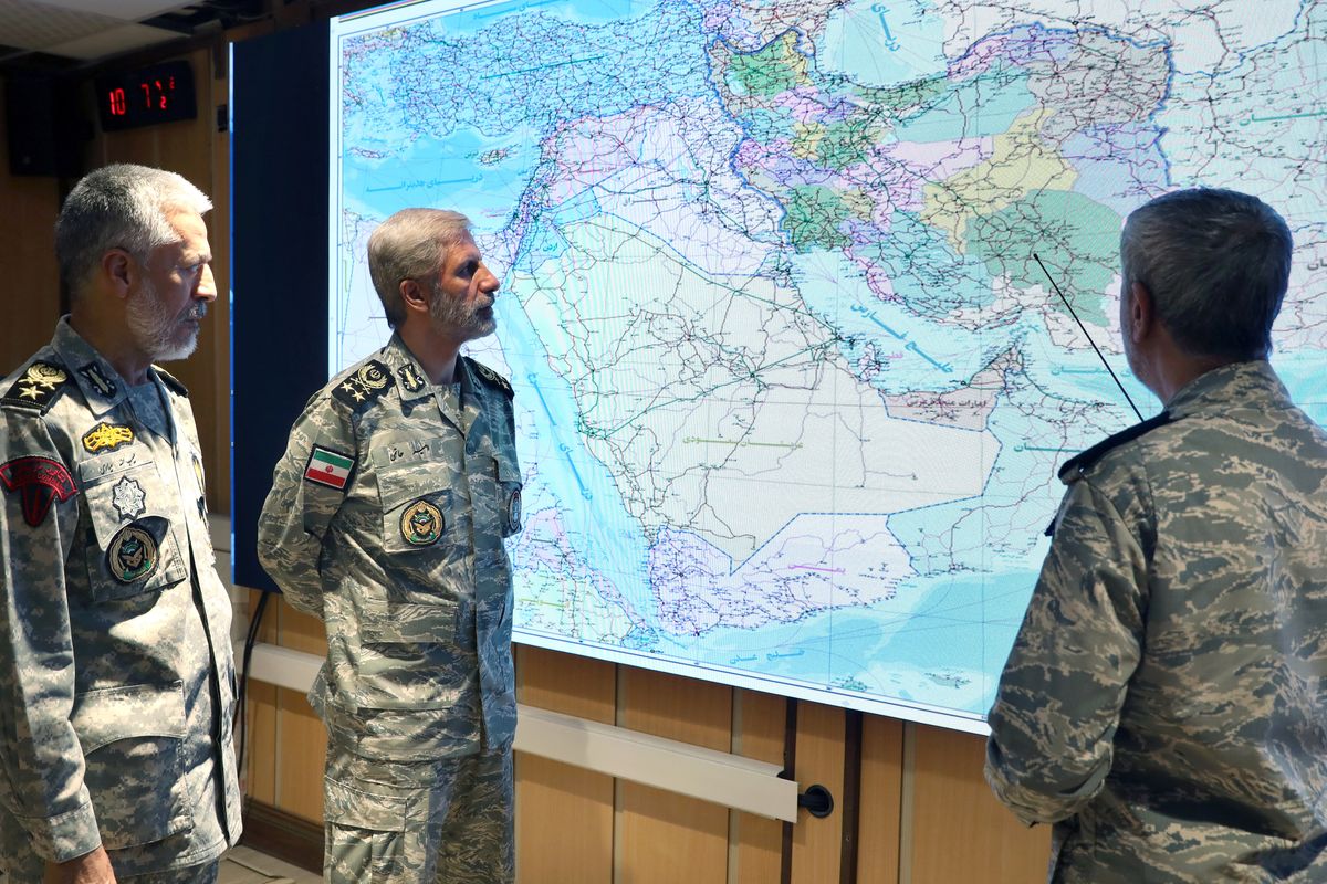 Foto Iranian Army/WANA (West Asia News Agency)/Handout via REUTERS