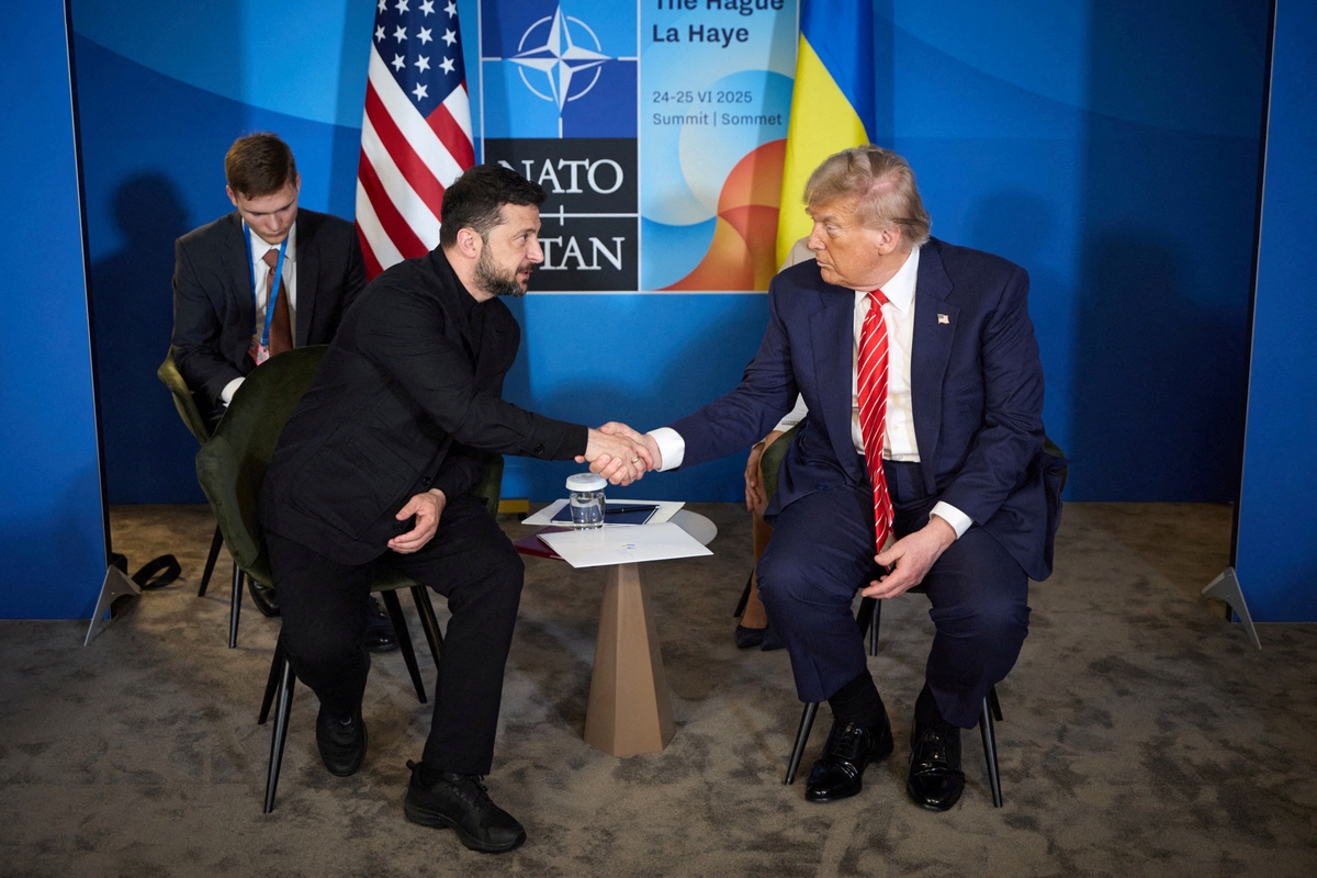 Foto Ukrainian Presidential Press Service/Handout via REUTERS