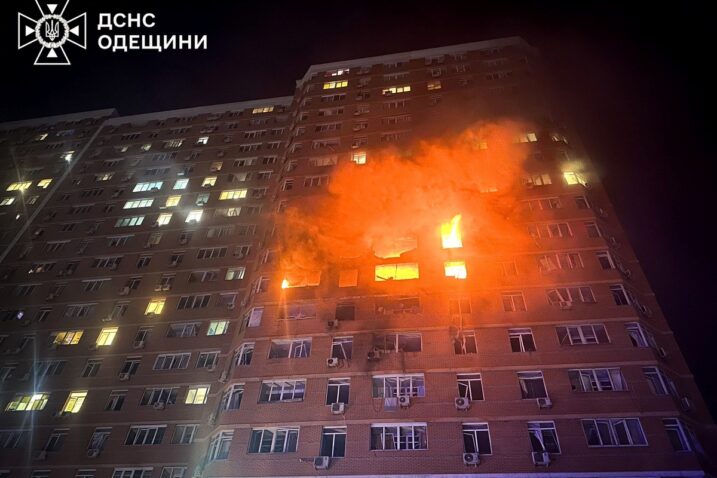 Foto Press service of the State Emergency Service of Ukraine in Odesa region/Handout via REUTERS