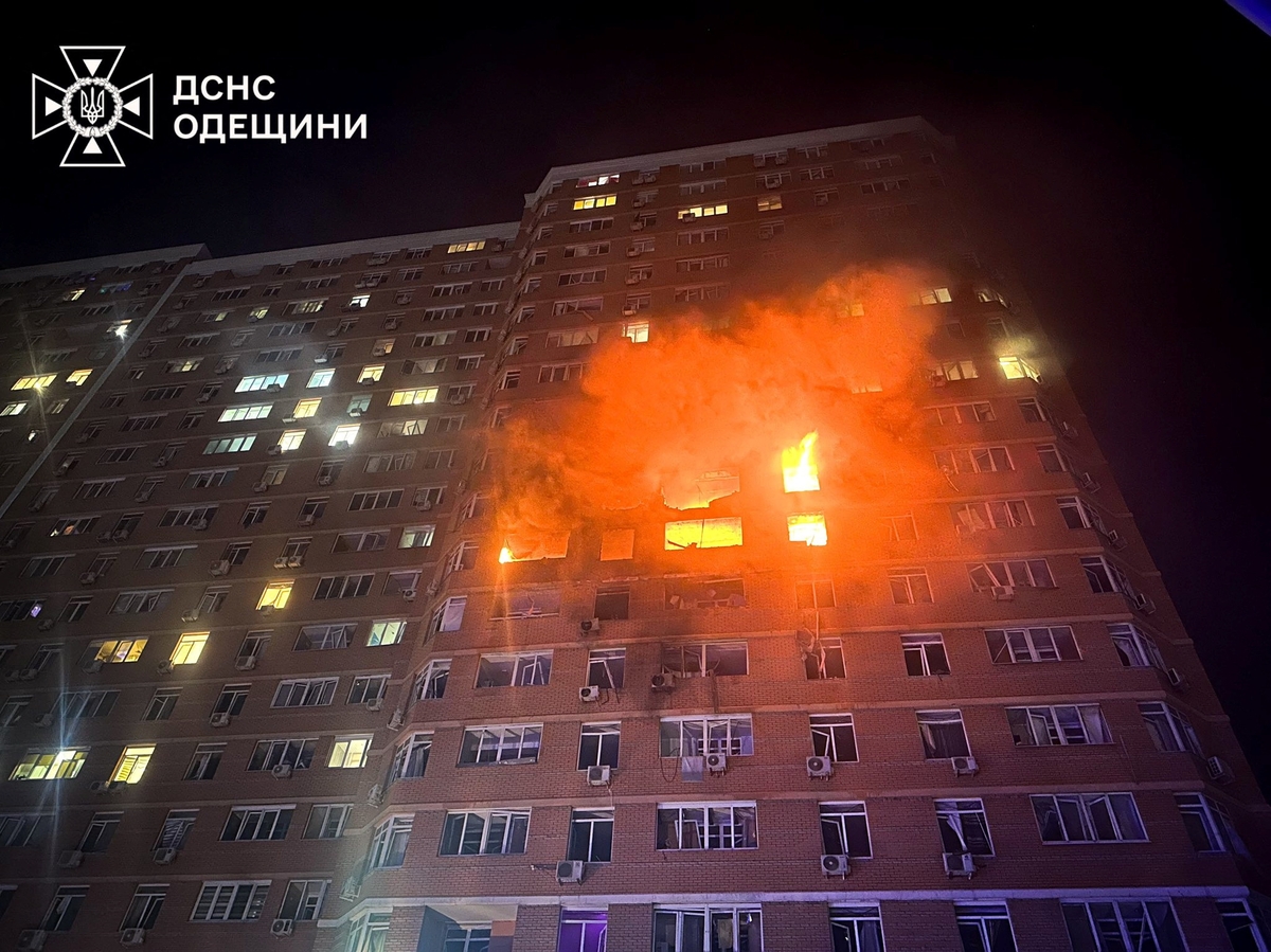 Foto Press service of the State Emergency Service of Ukraine in Odesa region/Handout via REUTERS