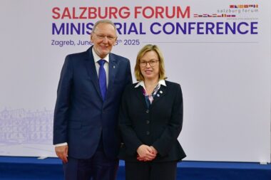Davor Božinović i Catherine de Bolle / Foto MUP