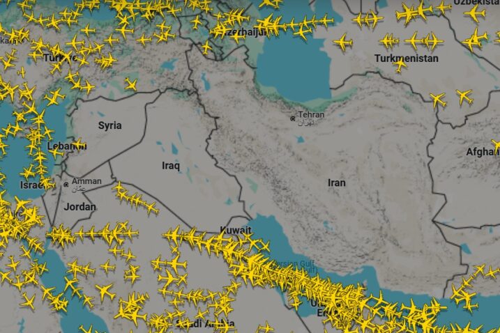 Screenshot Flightradar24