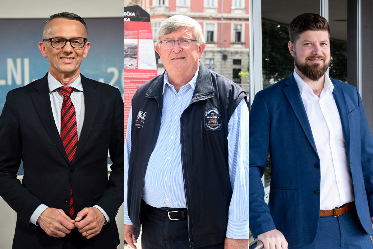 Ivica Lukanović, Vojko Obersnel, Matej Mostarac / Foto: Novi list