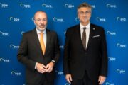 Manfred Weber i Andrej Plenković