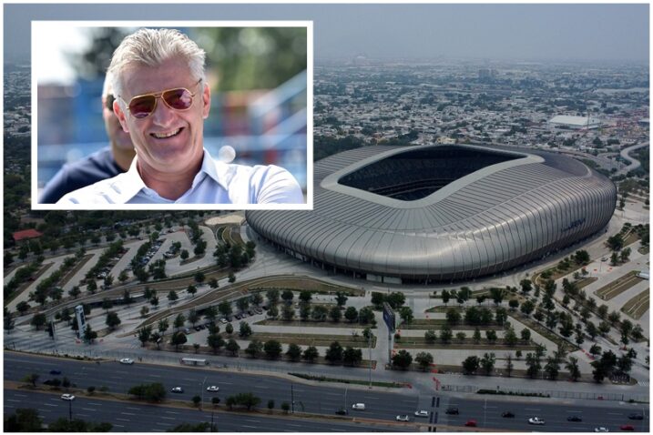 Davor Šuker i stadion u Monterreyu na kojem će se igrati SP/Foto REUTERS