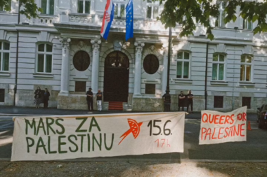 Foto Screenshot Instagram Nepokorena Palestina