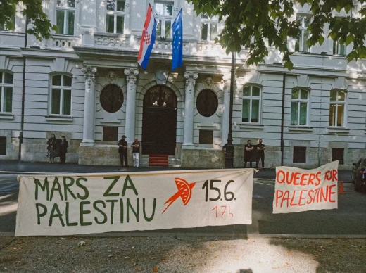 Foto Screenshot Instagram Nepokorena Palestina