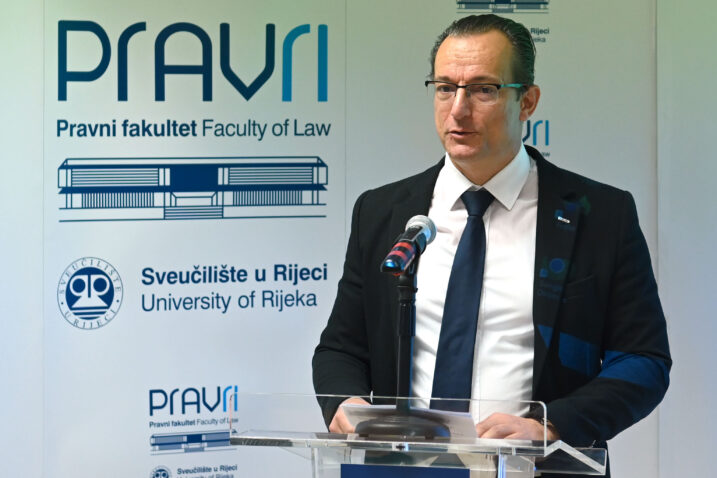 Dekan Pravnog fakulteta Sveučilišta u Rijeci prof. dr. sc. Dario Đerđa / Foto Vedran KARUZA