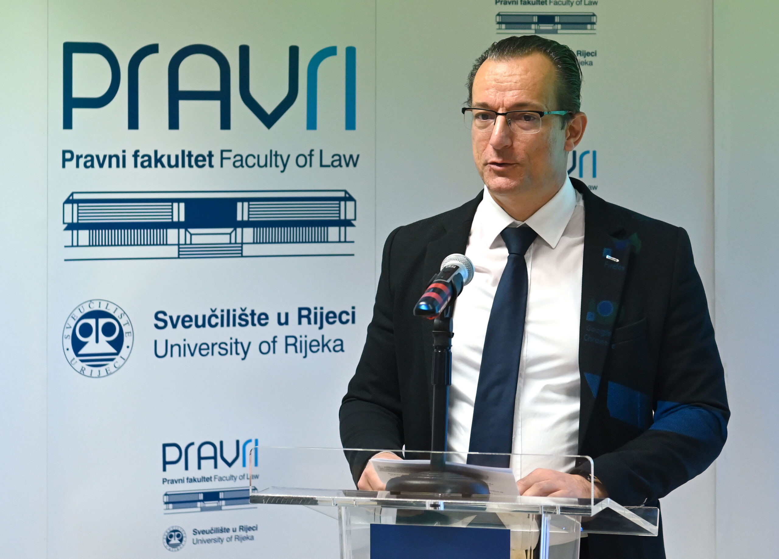 Dekan Pravnog fakulteta Sveučilišta u Rijeci prof. dr. sc. Dario Đerđa / Foto Vedran KARUZA