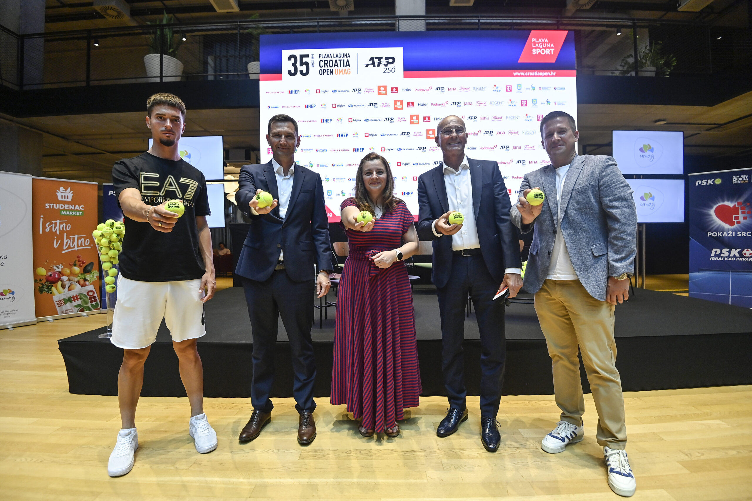 Dino Prižmić, Dragan Pujas, Ivana Curić Čabraja, Vili Bassanese i Tomislav Poljak/Foto PIXSELL