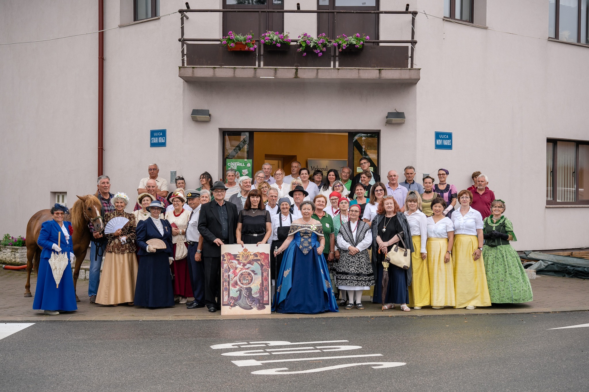 Marija Terezija i njezina delegacija / Foto: TIC Mrkopalj