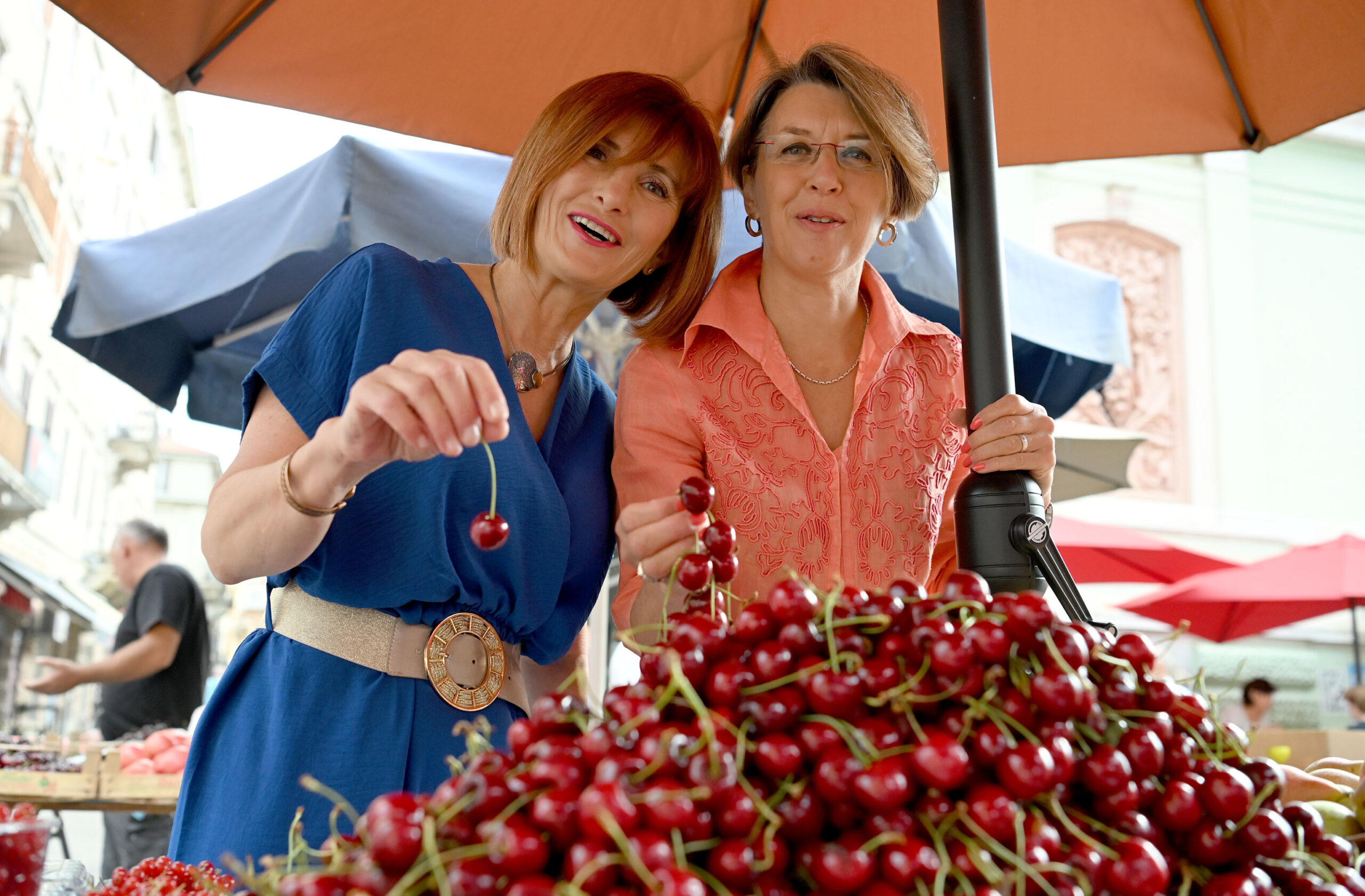 Silvija Zec Sambol i Sandra Kolonić Konta / Foto Vedran Karuza