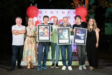 Želimir Babogredac, Klaudija Čular, Duško Lokin, Zlatko Turkalji Turki, Vladimir Kočiš Zec, Vlado Kalember i Maja Vidmar / Foto Marko Uzelac