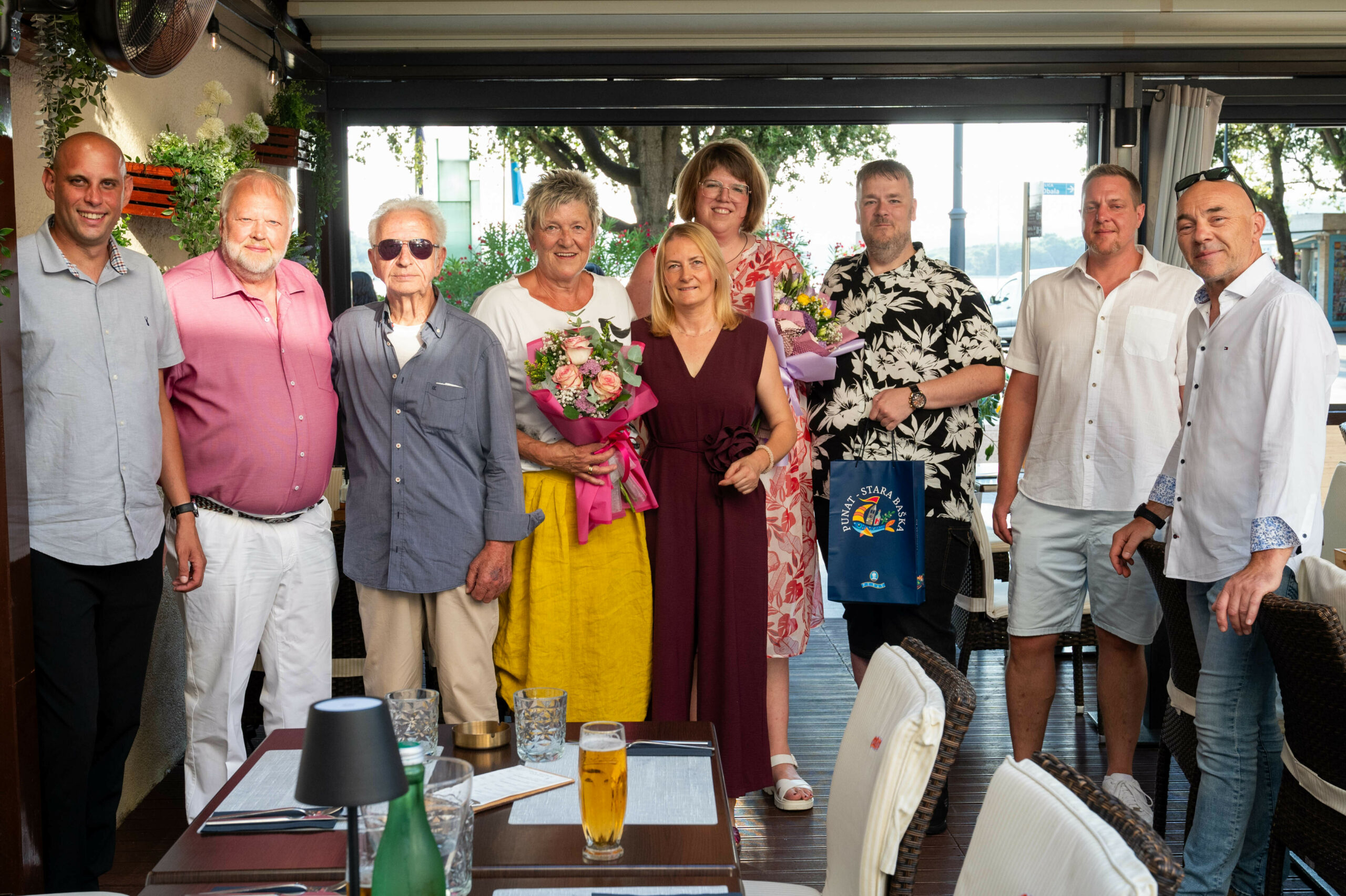 Daniel Strčić, Peter Gerbothe, Petar Karabaić, Sylvia Gerbothe, Arijana Karabaić, Kirsten i Andre Ross, Jefferson Gerbothe i Branko Karabaić