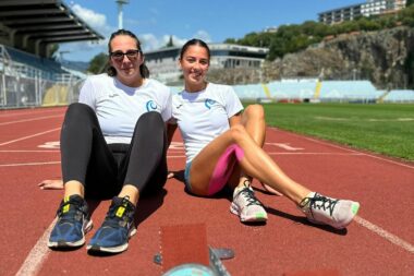 RIJEČKE NADE - Laura Delač i Nicole Milić/Foto AK KVARNER