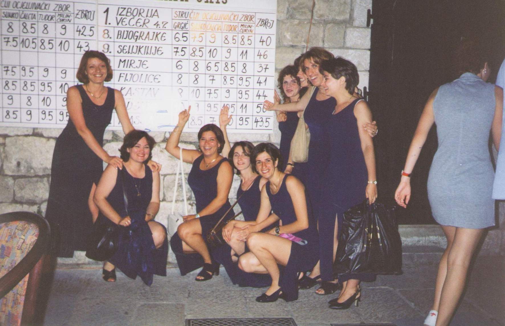 ŽK Kastav prvi put u Omišu (1998.) / Foto: KK 
