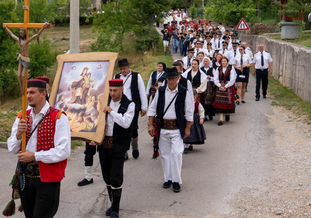 Procesija u čast Gospi Karmelskoj / Kauer