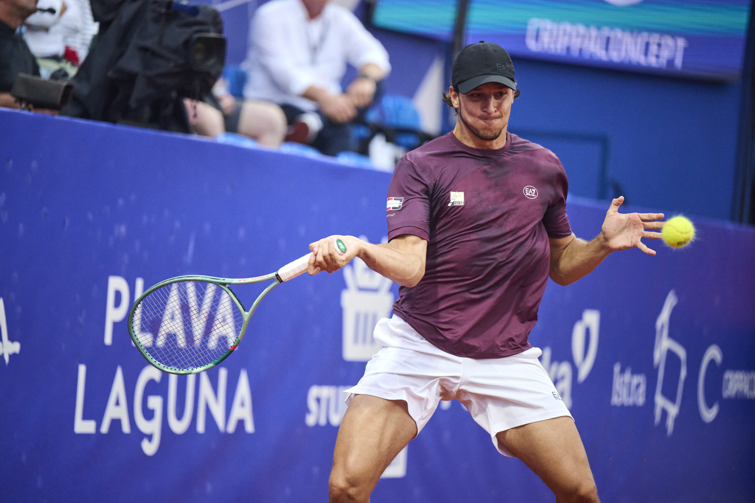 OSMA POBJEDA U NIZU OSMOG TALIJANA U UMAŠKOM FINALU - Luciano Darderi/Foto M. DE GRAIA/PLAVA LAGUNA CROATIA OPEN
