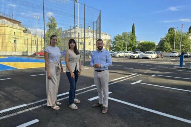 Sara Pilepić, Marina Vujičić i Domagoj Tramontana na Gorovu