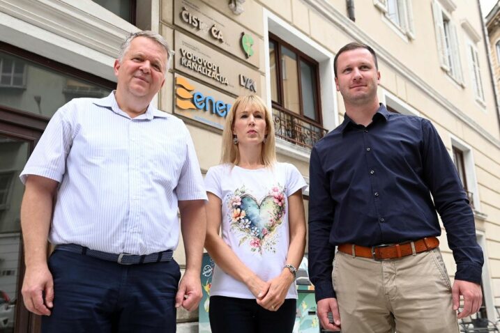 Denis Mladenić, Marina Petrc i Ivan Sušanj / Foto Marko Gracin