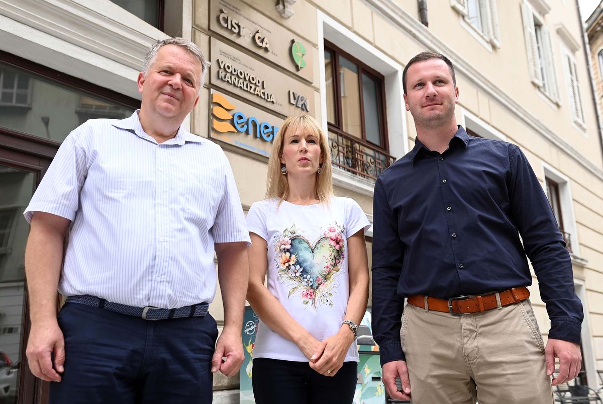 Denis Mladenić, Marina Petrc i Ivan Sušanj / Foto Marko Gracin